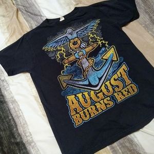 Vintage August Burns Red Anchor Tshirt